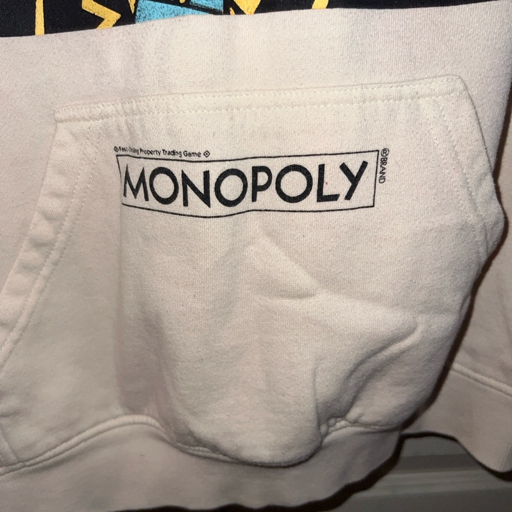Monopoly White Hoodie
